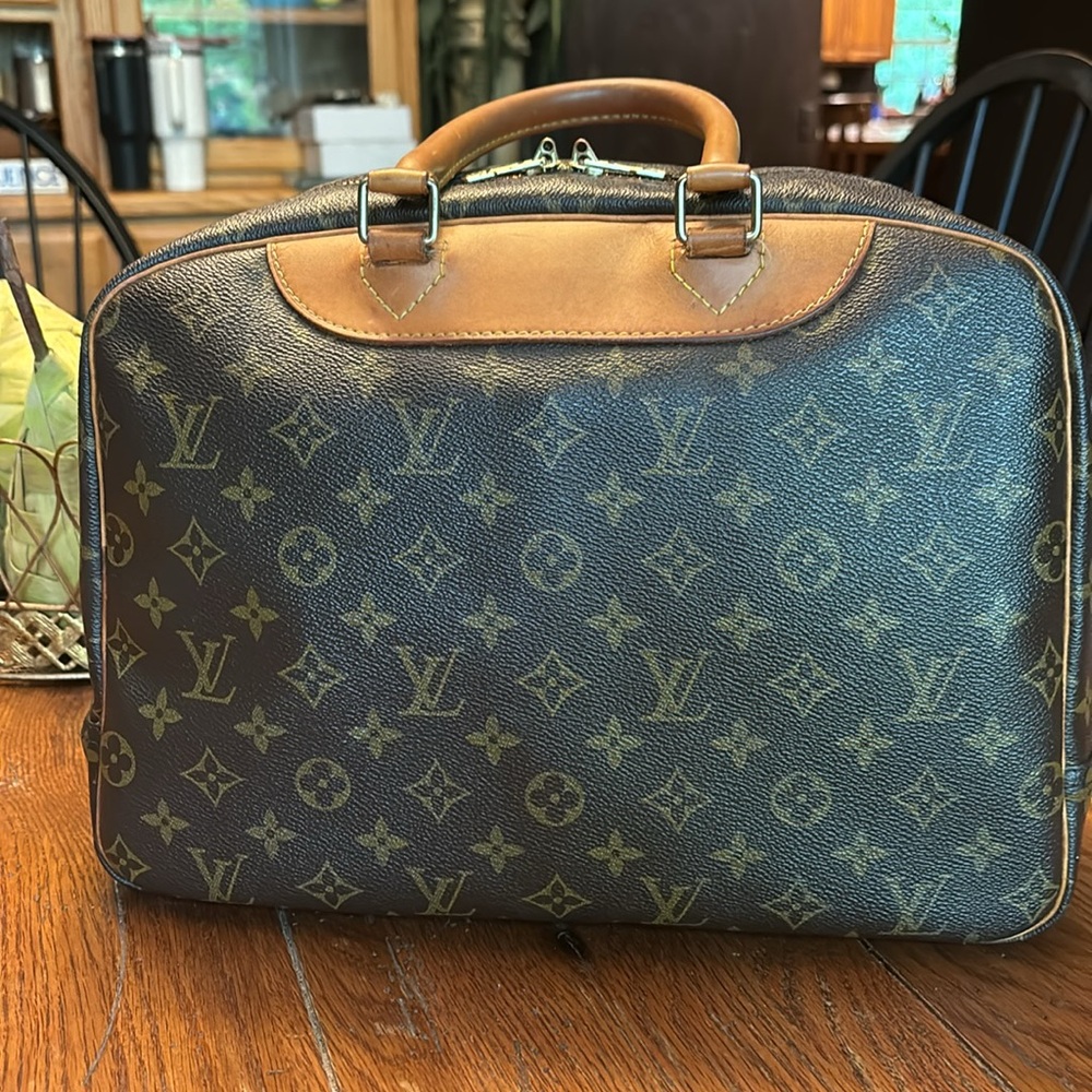LOUIS VUITTON Monogram Deauville V1 1912 AUTHENTIC - Picture 3 of 13